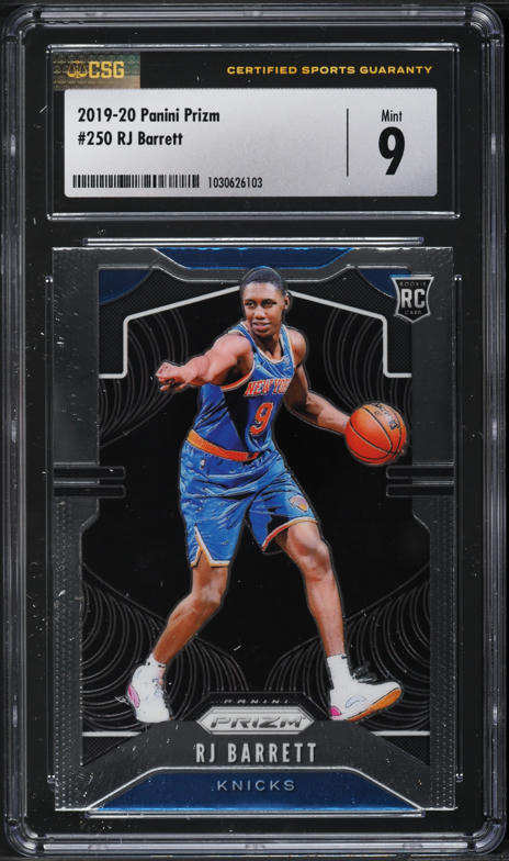 Prizm RJ Barrett Blue Prizm 199シリ　PSA 10 Prizm RJ Barrett Blue Prizm 199シリ PSA 10 RJ BARRETT 2019
