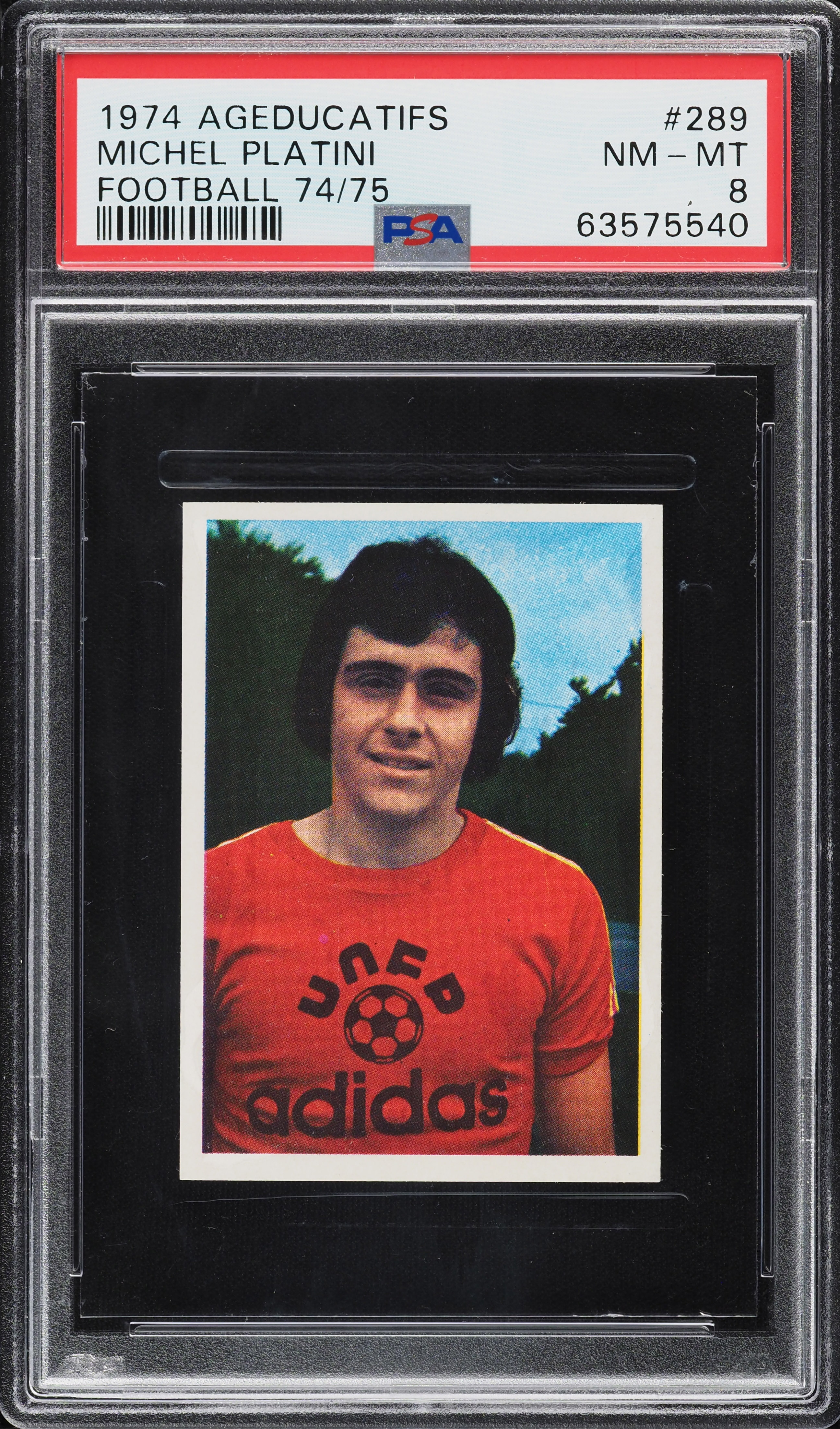 MICHEL PLATINI AS NANCY Sticker Vignette PANINI LA VACHE QUI RIT EUR 19,90 - FR