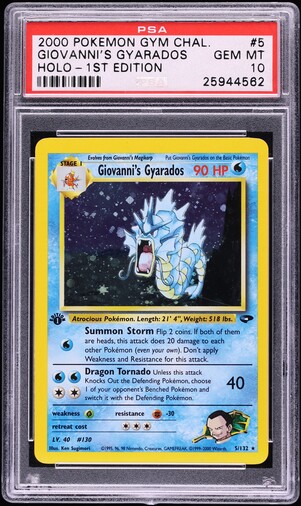 2000 Pokemon Japanese Neo 3 Holo Raikou #243 PSA 10 GEM MINT on