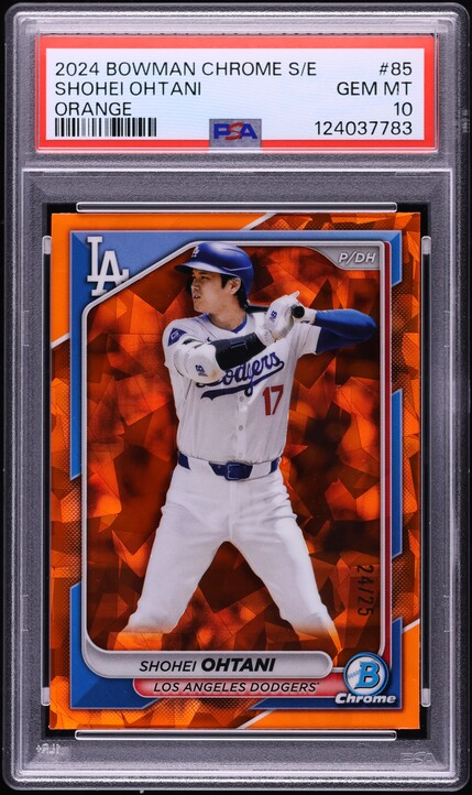 【PSA9鑑定品】大谷翔平2022 Bowman Chrome Sapphire PSA9鑑定品】大谷翔平2022 Bowman Chrome Sapphire - メルカリ