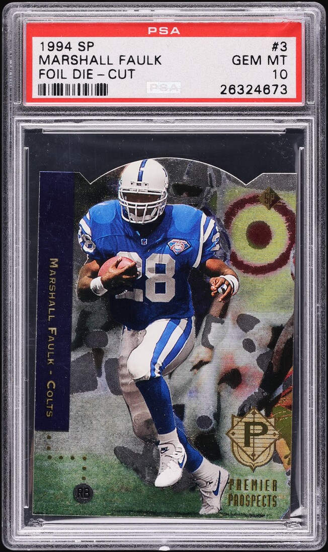 1994 SP Marshall Faulk Rookie