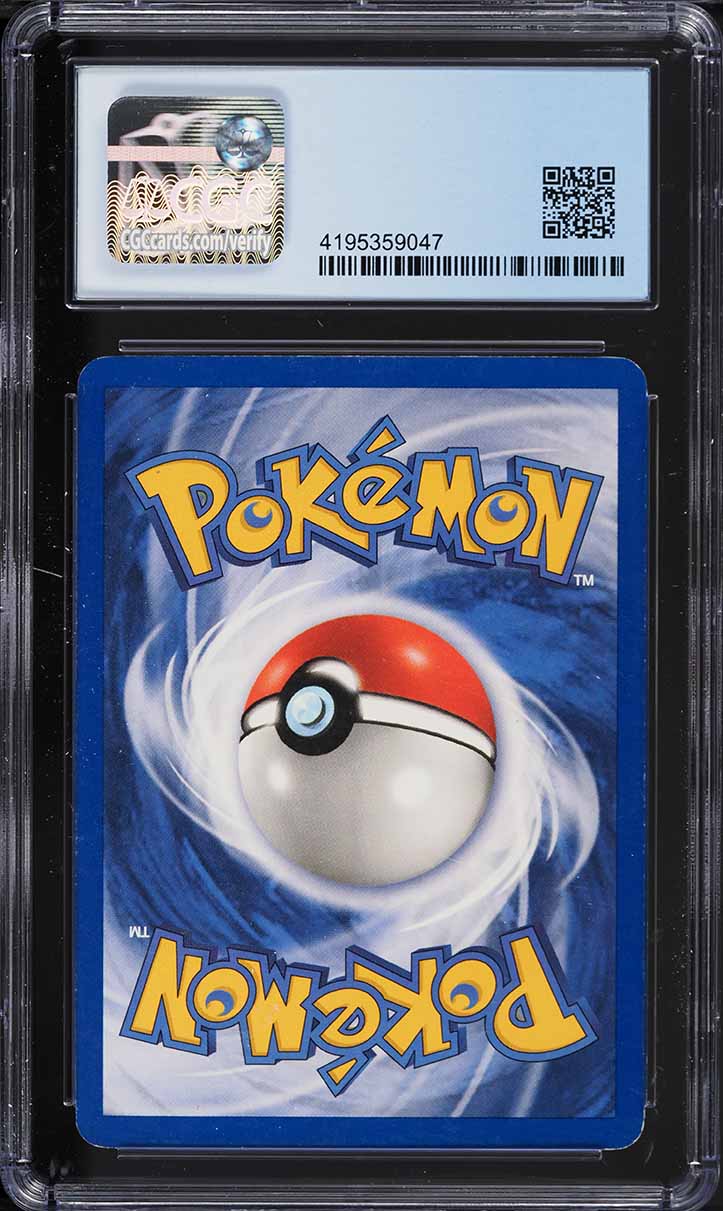 2000 Pokemon Team Rocket Rattata #66 CGC 6 EXMT