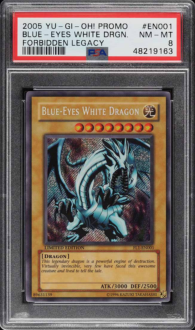 2005 Yu-Gi-Oh! Promo Forbidden Legacy Blue-Eyes White Dragon