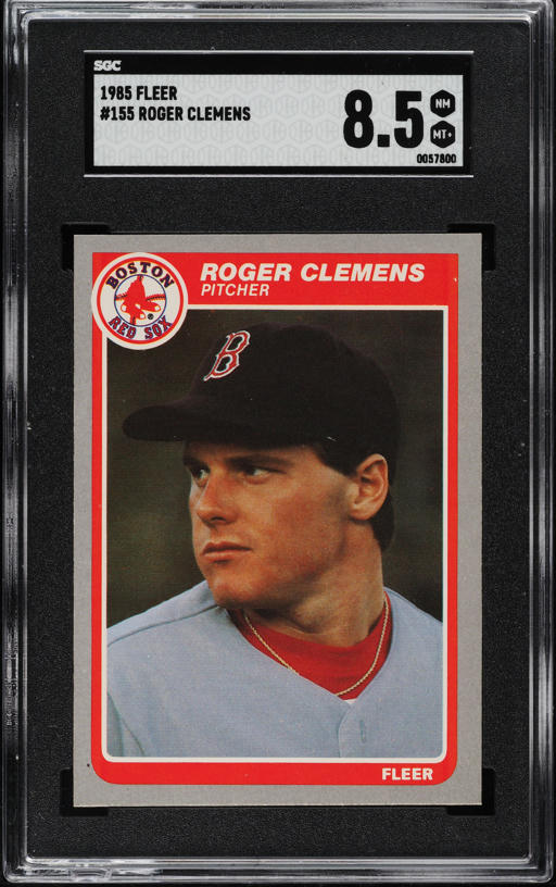 1985 Donruss Roger Clemens ROOKIE #273 BGS 9.5 GEM MINT on
