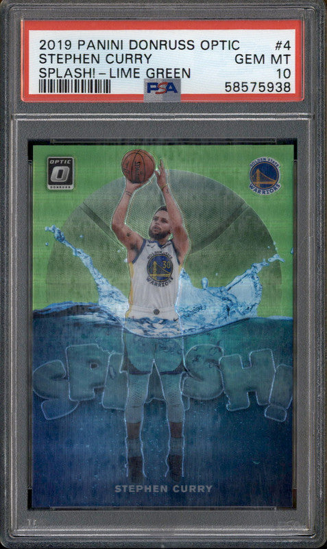 2023 Panini Prizm King Snake Stephen Curry #119 PSA 10 GEM