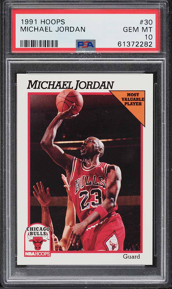 1991 Hoops U.S. Olympic Team Michael Jordan #579 SGC 9.5