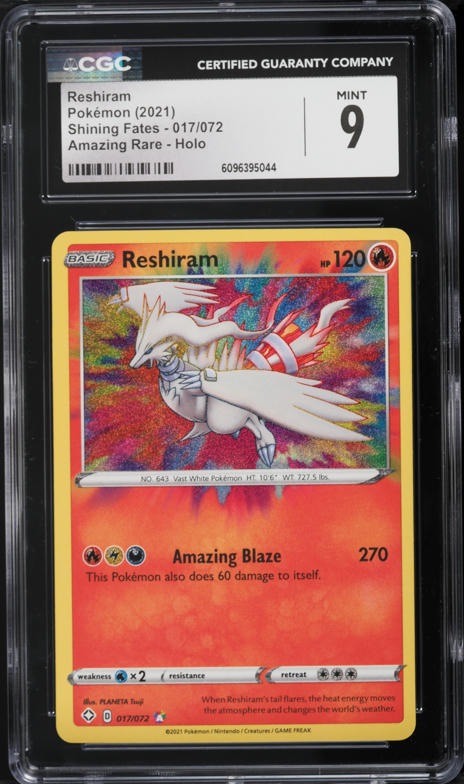 2021 Pokemon Japanese 25th Anniversary Collection Reshiram #010