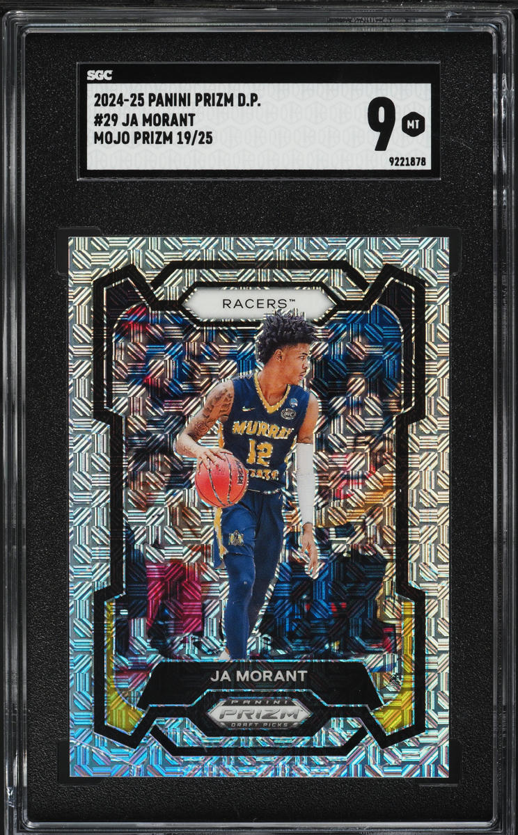 2024 Panini Prizm Draft Picks Mojo Ja Morant /25 #29 SGC 9 MINT - Main Image