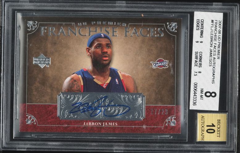 2007 Topps Chrome LeBron James #23 PSA 10 GEM MINT on Fanatics Collect