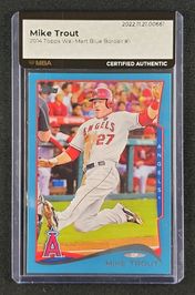 2014 Topps Mike Trout #1 CSG 9.5 GEM MINT on Fanatics Collect