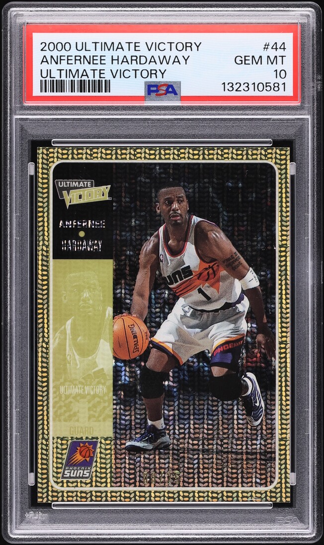 2000 Ultimate Victory Anfernee Hardaway /25 #44 PSA 10 GEM MINT - Photo 1
