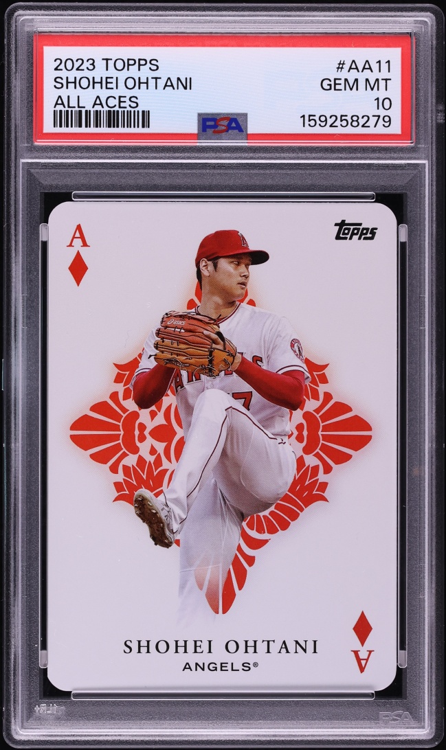 2023 Topps All Aces Shohei Ohtani #AA-11 PSA 10 GEM MINT