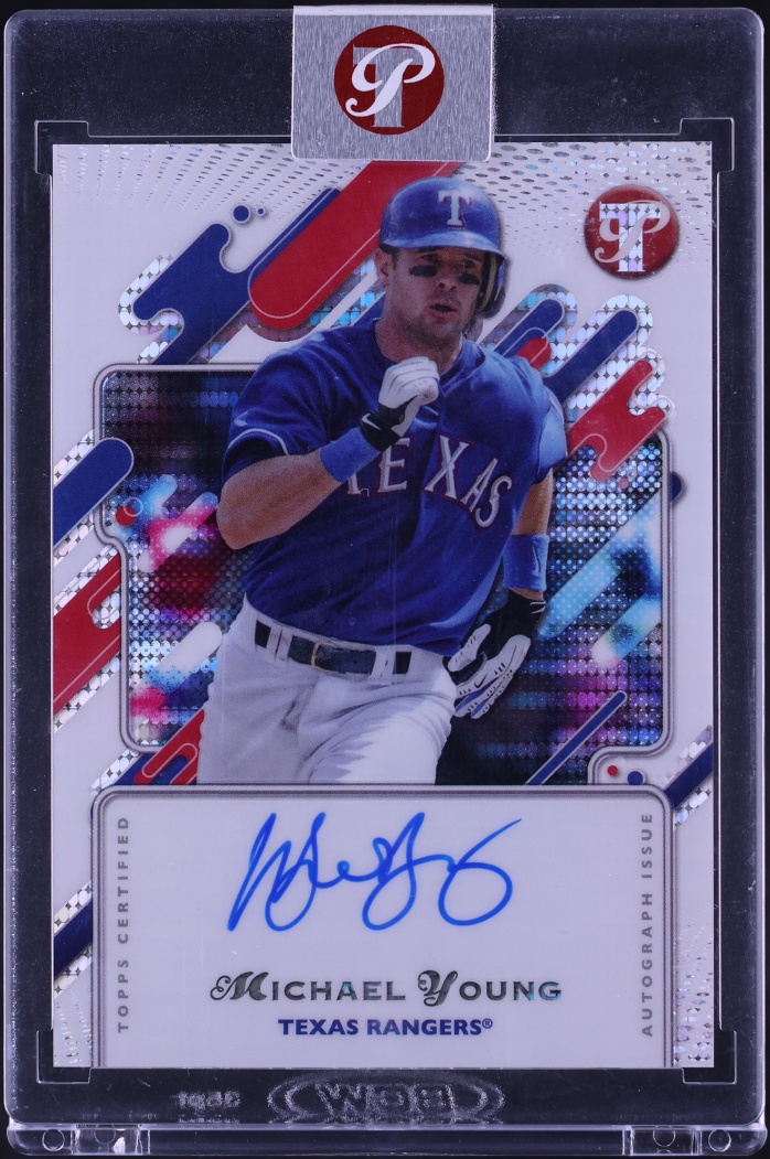 2025 Topps Pristine Michael Young AUTO #PA-MY