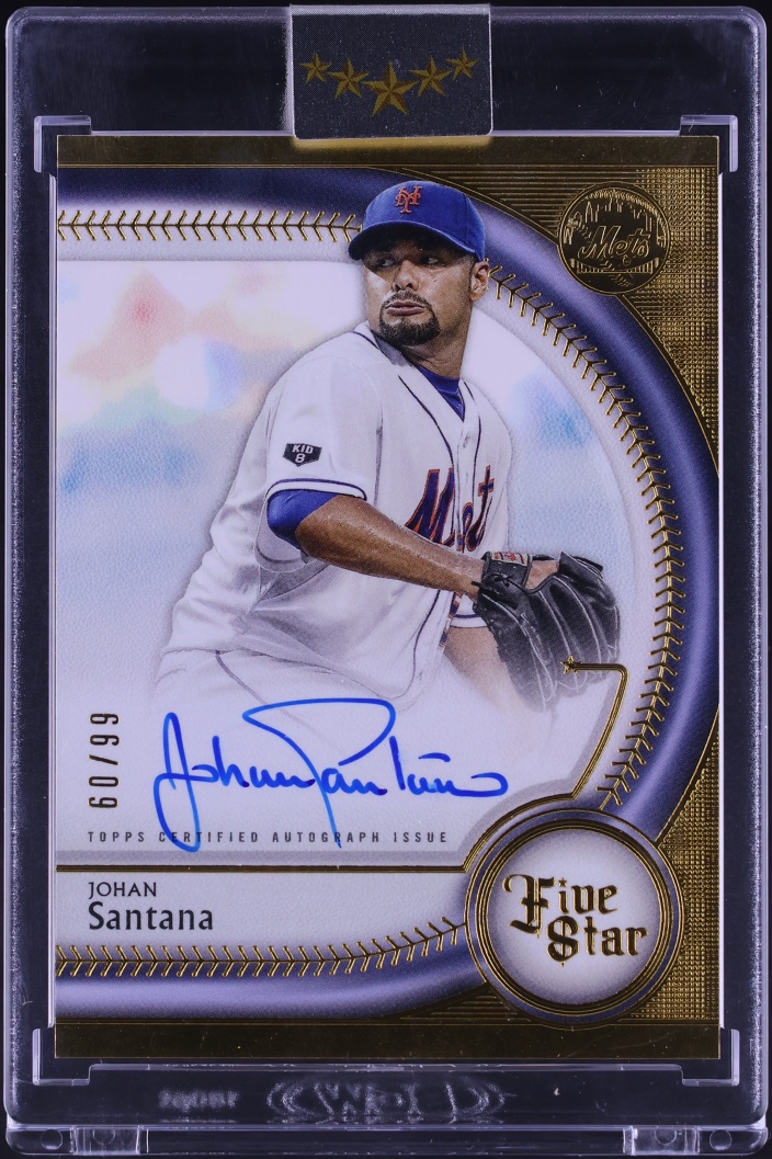 2025 Topps Five Star Johan Santana AUTO /99 #FSA-JSA
