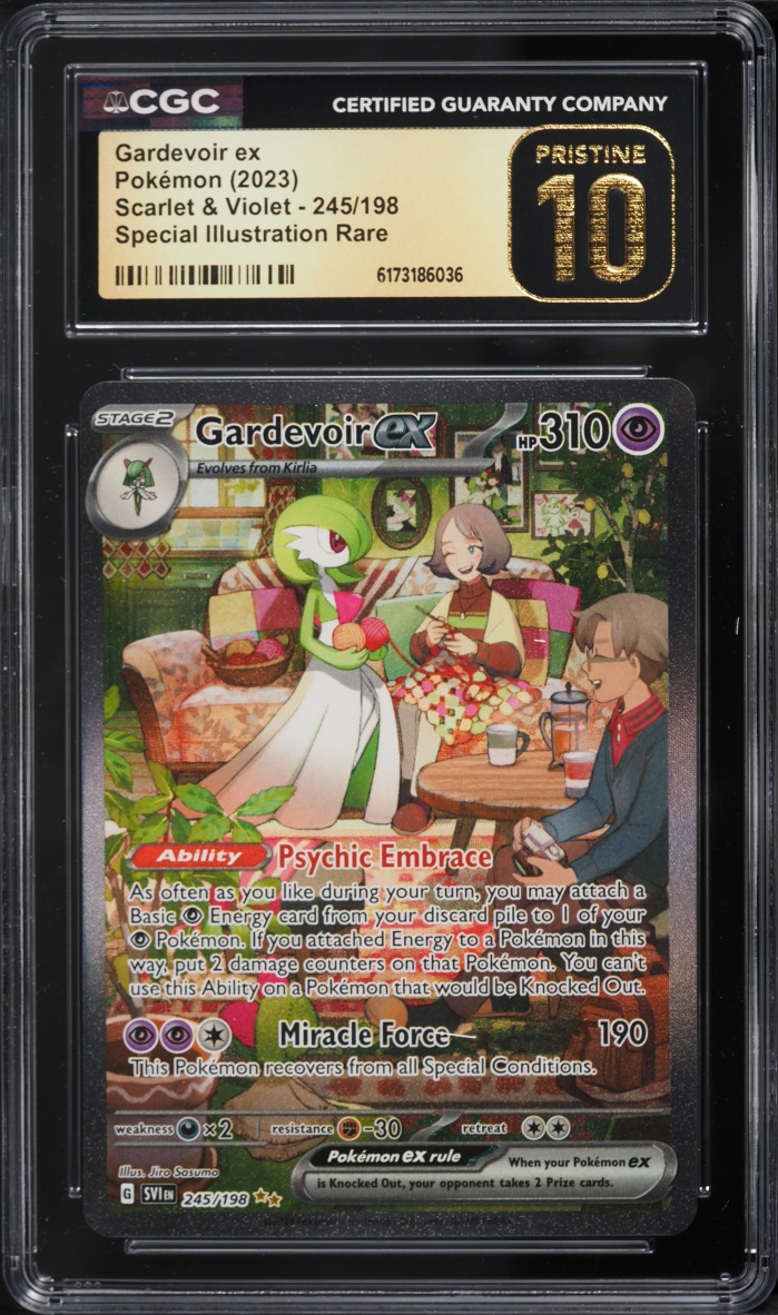 2023 Pokemon Scarlet & Violet SIR Gardevoir EX #245 CGC 10 PRISTINE