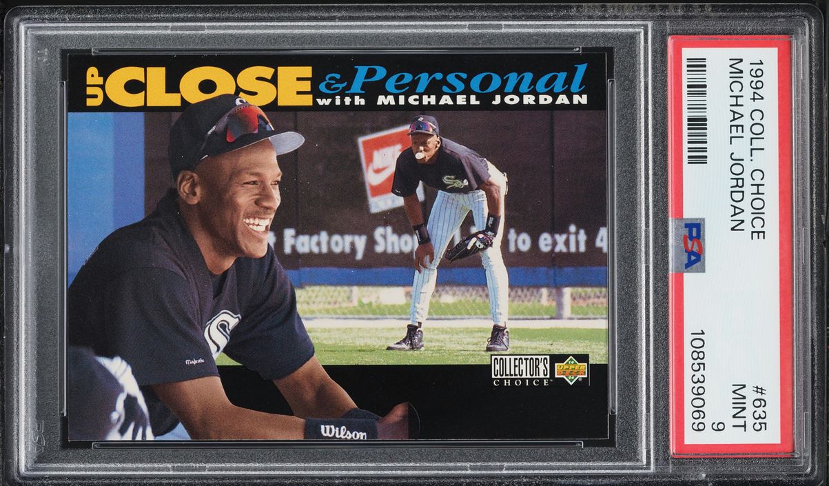 1994 Collector's Choice Michael Jordan ROOKIE #635 PSA 9 MINT