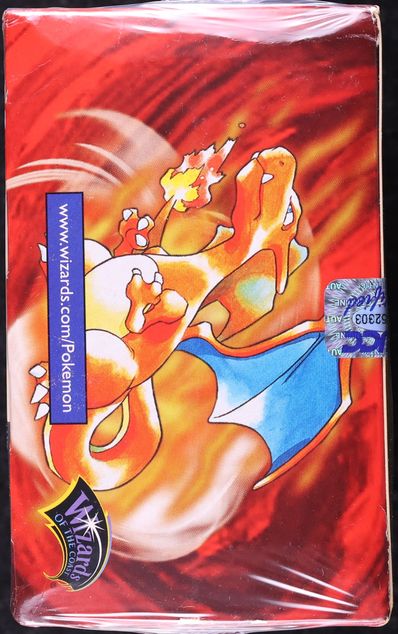 1999 Pokemon Korean 1st Edition Base Set Booster Box Sealed on