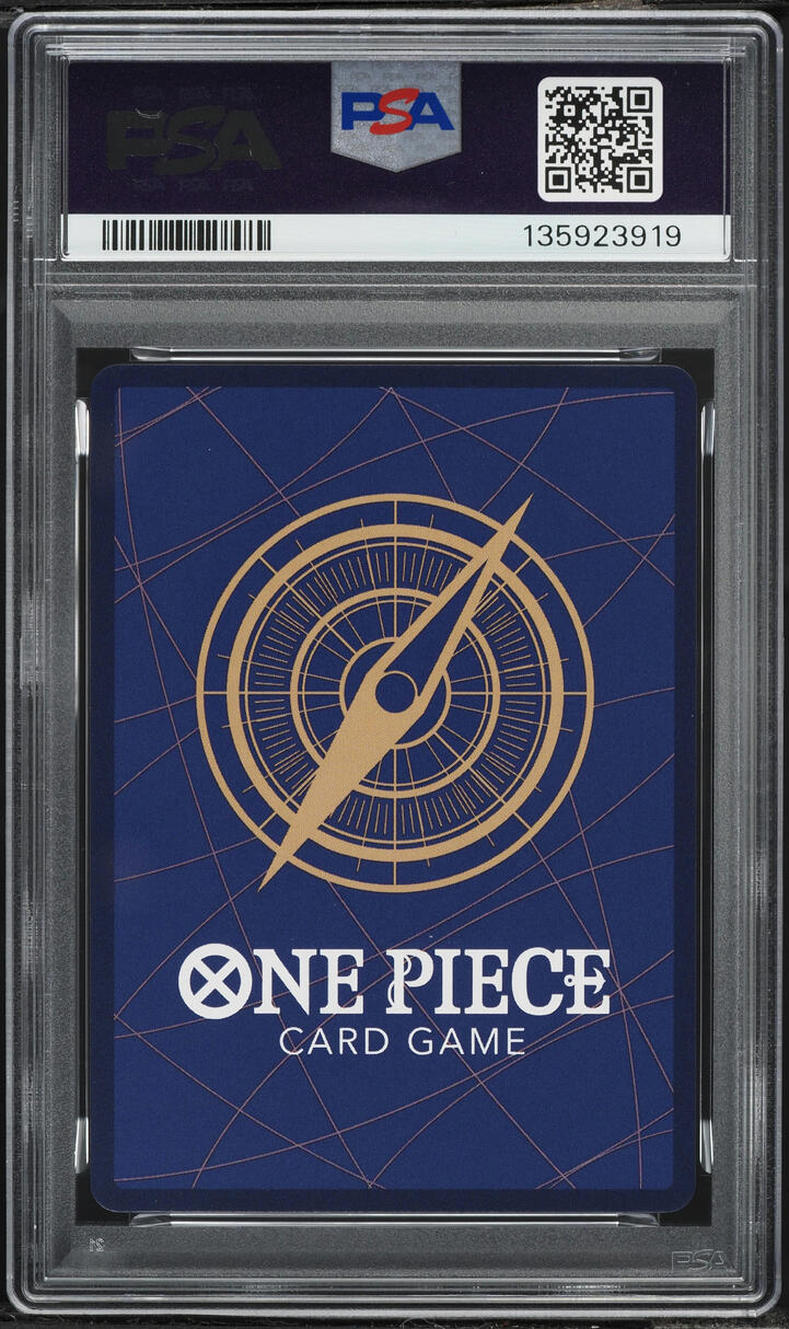2025 One Piece Championship '25-26 Top Player Pack Champion Nami #OP10-033 PSA 10 GEM MINT