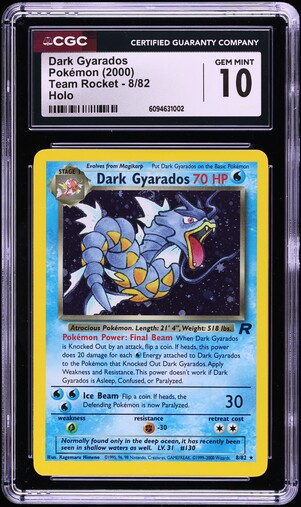 PSA10 旧裏 わるいギャラドス / DARK GYARADOS Dark Gyarados Psa 10 | eBay