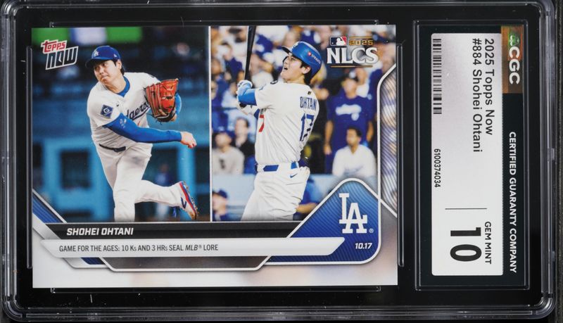 【PSA9】大谷翔平 2025 Topps Heavy Lumber #HL-6 2025 Topps Heavy Lumber Shohei Ohtani #HL-6 PSA 9 – RL Sports Cards