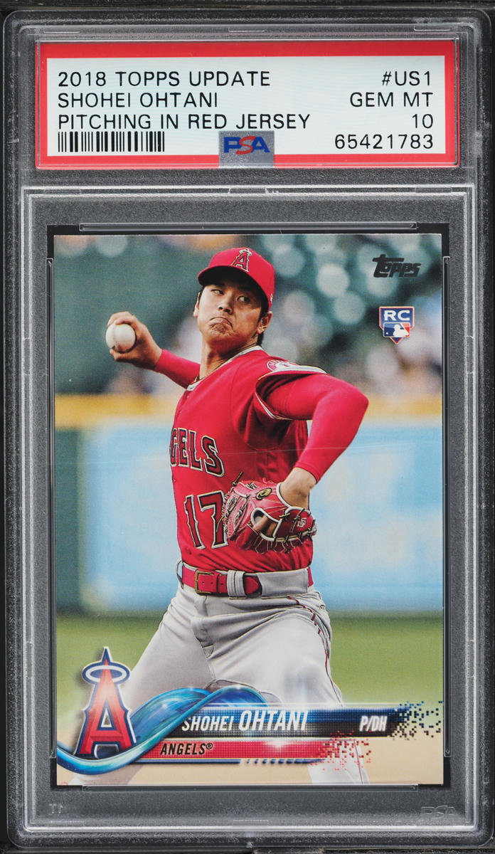 ゲームセンター・ゲームカード 2018 Shohei Ohtani  Topps PSA 10 s-l400.jpg