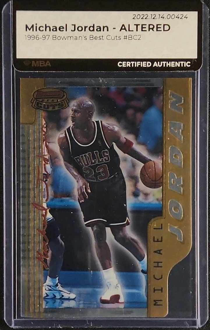 その他 PSA9 Bowman's Best Ref Michael Jordan Michael Jordan 1996-97 Bowman's Best Cuts Atomic Refractor