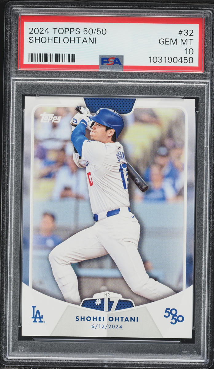 2024 Topps 50/50 Shohei Ohtani #32 PSA 10 GEM MINT