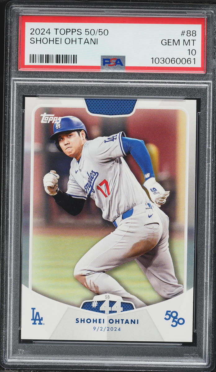 2024 Topps 50/50 Shohei Ohtani #88 PSA 10 GEM MINT