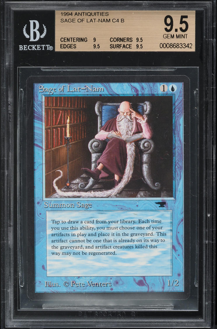 1994 Magic The Gathering MTG Antiquities Transmute Artifact U3 B