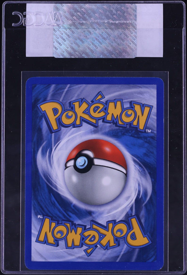2002 Pokemon Legendary Collection Dark Wartortle #39 CGC AUTH