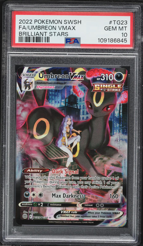 2021 Pokemon Sword & Shield Evolving Skies Umbreon VMAX #95 PSA 10