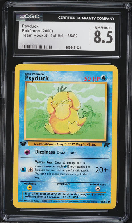 2002 Pokemon League Black Star Promo Snorlax #49 CGC 9 MINT on