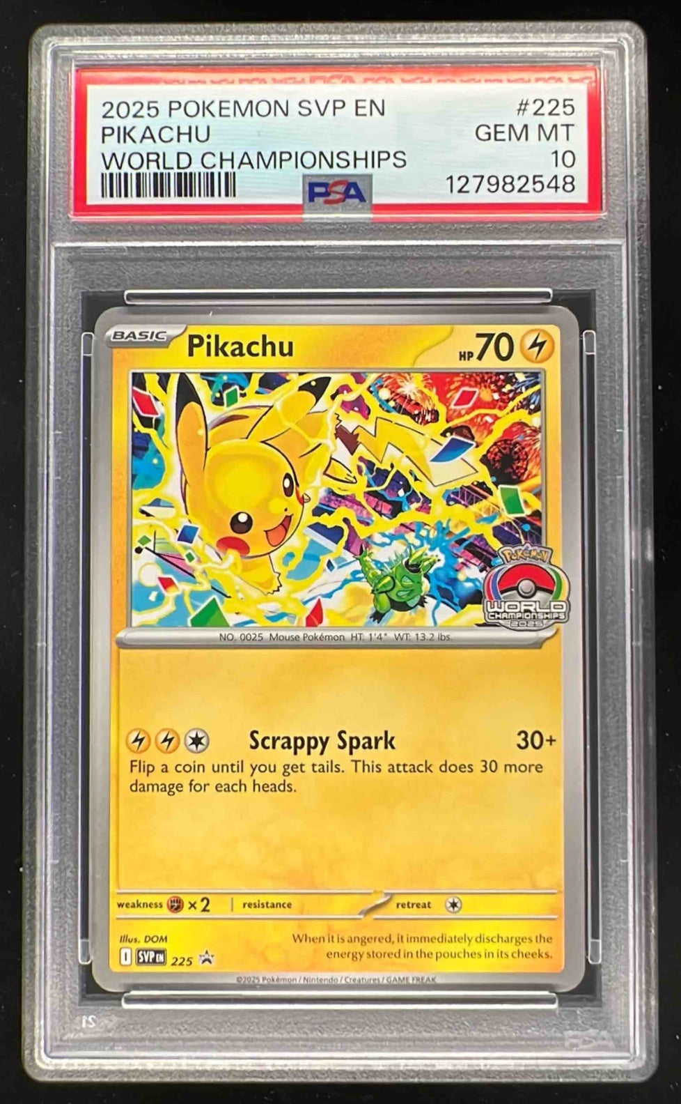 2025 Pokemon Japanese SV Promo Gym Event Participation Pikachu