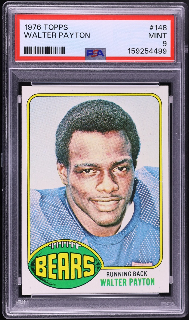 1976 Topps Football Walter Payton ROOKIE #148 PSA 9 MINT