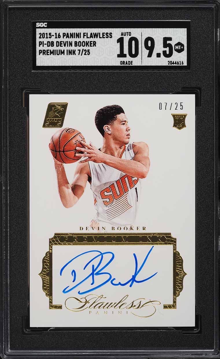 2015 Panini Prizm Silver Devin Booker ROOKIE #308 PSA 10 GEM MINT