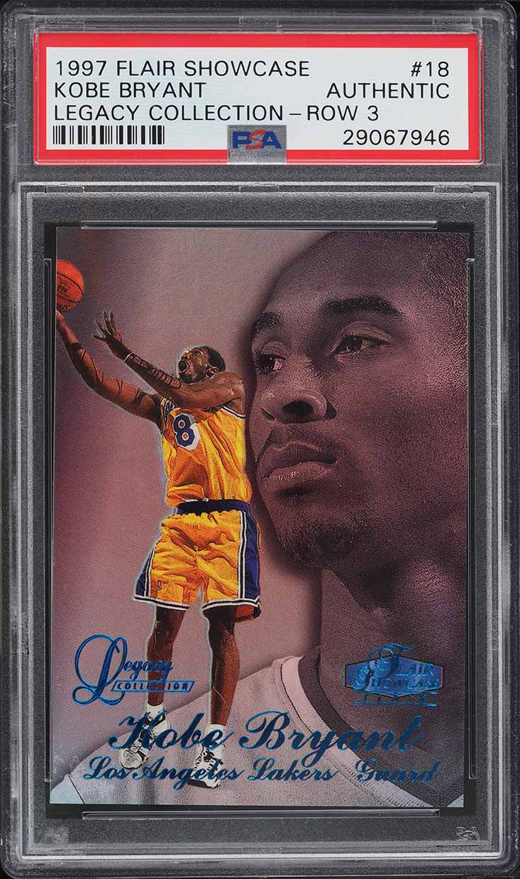 97-98 frair showcase S.O'Neal Row1〜3 Kobe Bryant 1996 Flair