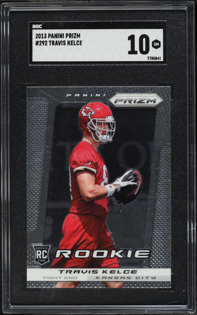2013 Panini Prizm Travis Kelce ROOKIE #292 SGC 10 GEM MINT