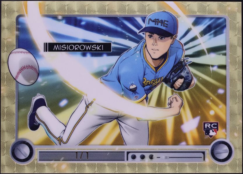 2026 Bowman Anime Superfractor Jacob Misiorowski ROOKIE 1/1 #BA-20 CGC AUTH