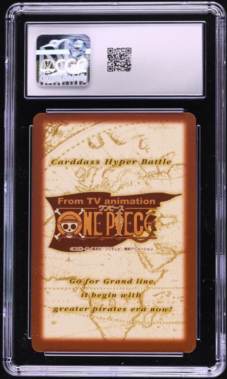 2000 One Piece Japanese Carddass Hyper Battle Grand Box 3 Gold Stamp Roronoa Zoro #C291 CGC 8
