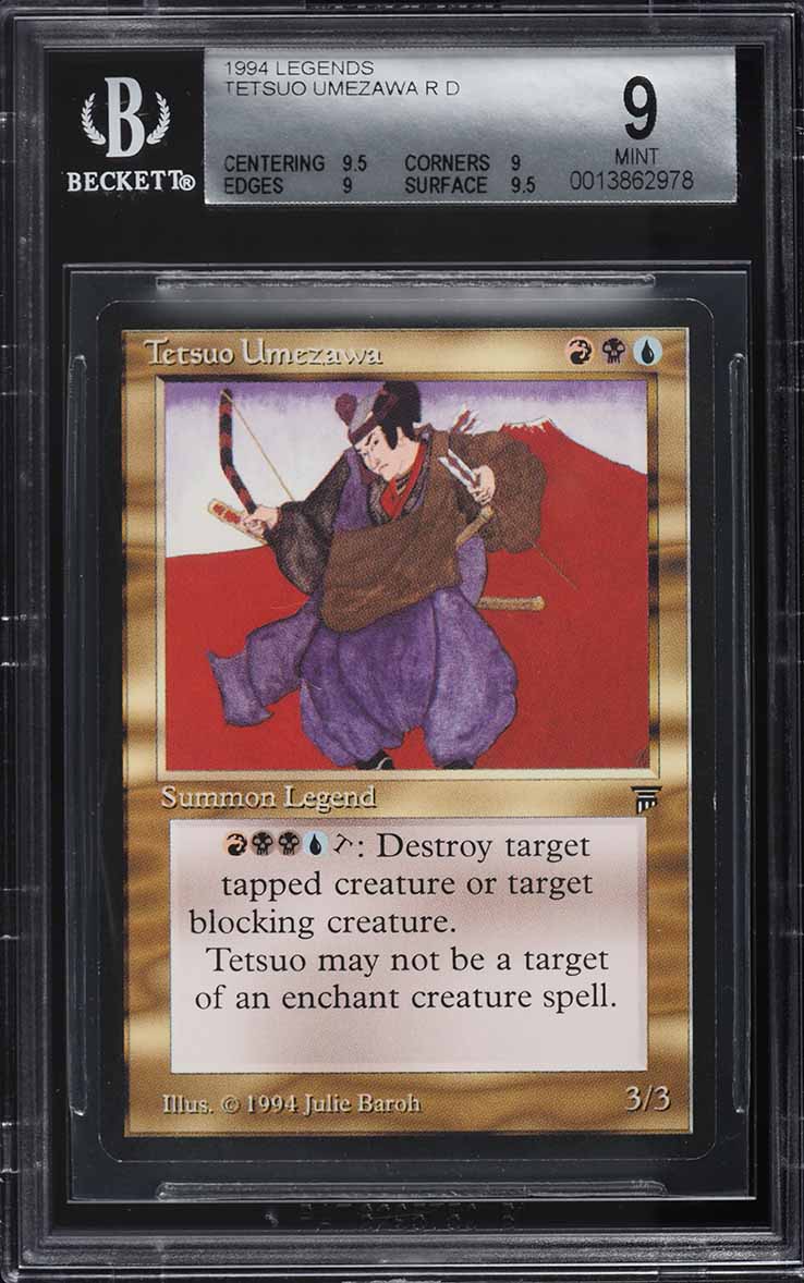 1994 Magic The Gathering MTG Legends Nether Void PSA 9 MINT
