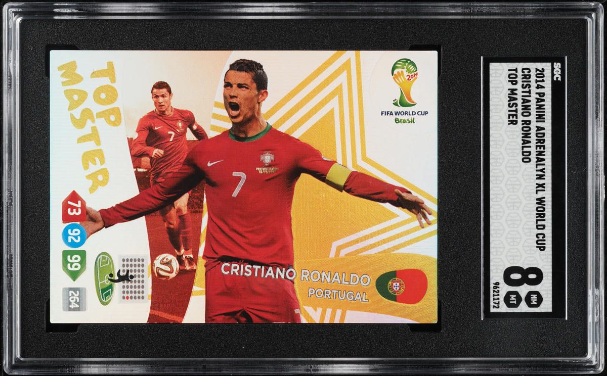 2014 Panini Adrenalyn XL FIFA World Cup Brazil Master Cristiano