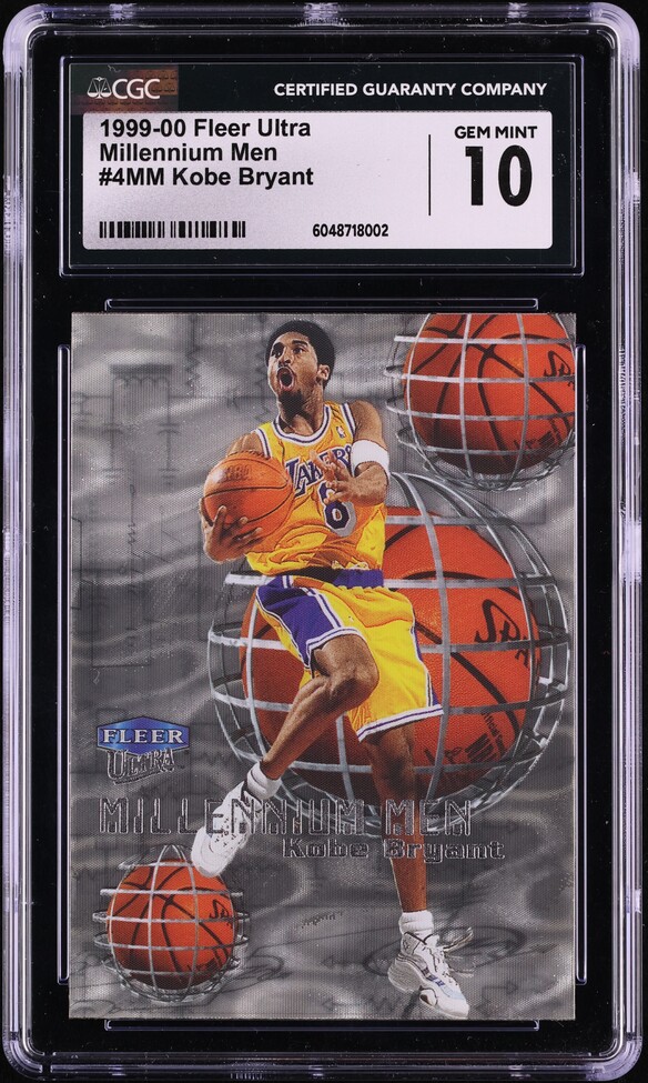 1999 Ultra Millennium Men Kobe Bryant /100 #4MM CGC 10 GEM MINT