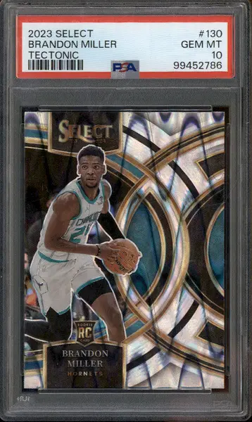 2023-24 Panini Select Thunder Lane Green Prizms #12 Brandon