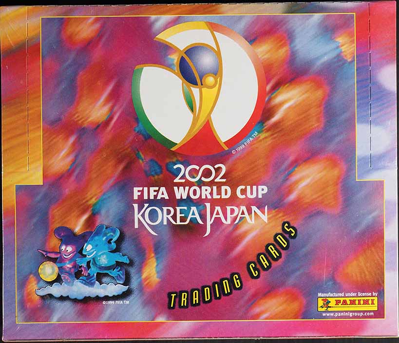 2002 Panini FIFA World Cup Korea Japan Factory Sealed Box on
