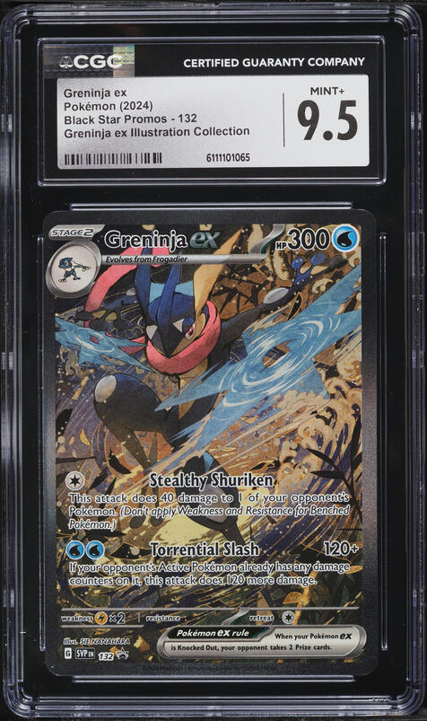 2024 Pokemon Japanese SV Crimson Haze SAR Greninja ex #90 CGC 10