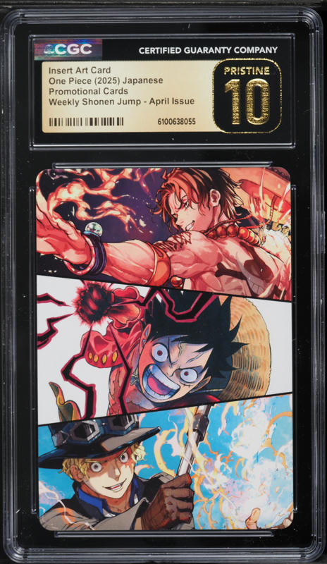 2025 One Piece Japanese Promo 20th Anniversary SR Monkey D. Luffy