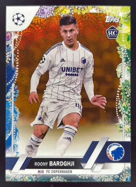 2022 Finest UCC Roony Bardghji ROOKIE AUTO #A-RB PSA 10 GEM MINT