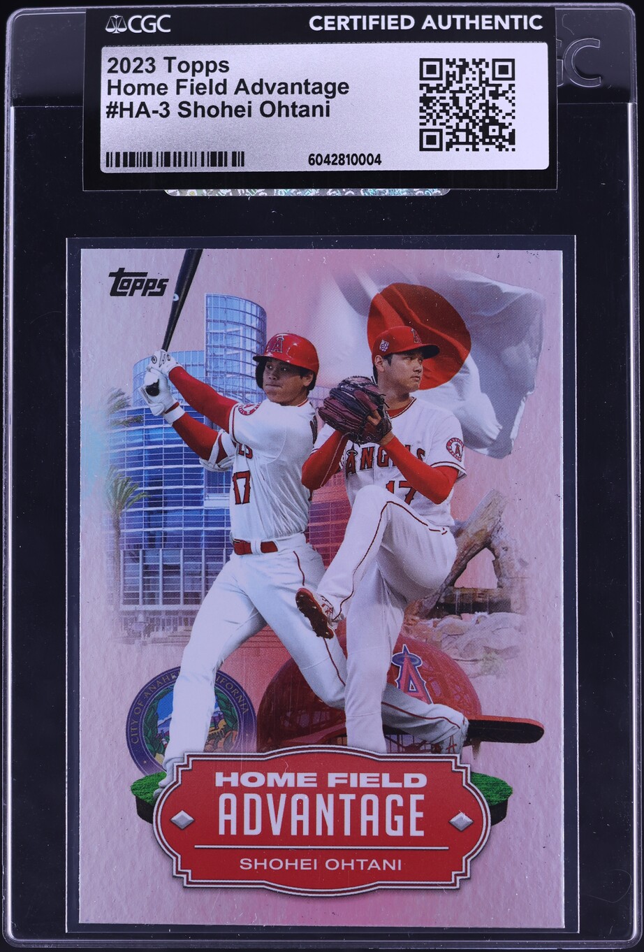 2023 Topps Home Field Advantage Shohei Ohtani #HA-3 CGC AUTH