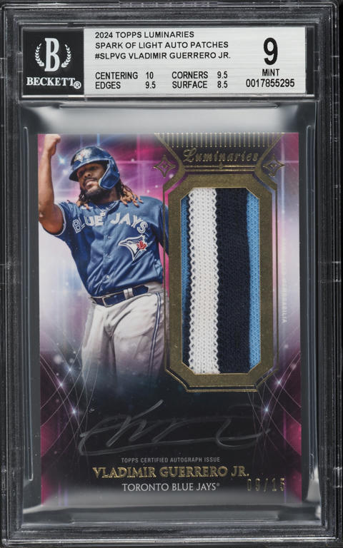 2024 Topps Triple Threads Jumbo Gold Vladimir Guerrero Jr. PATCH