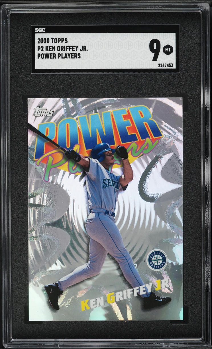 2000 Topps Power Players Ken Griffey Jr. #P2 SGC 9 MINT